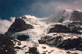 Glacier dans les Rocheuses