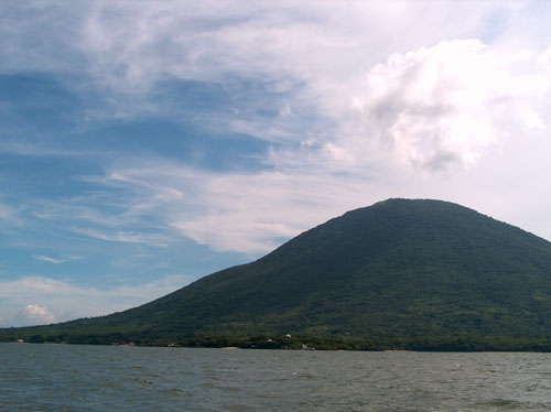 Amapala - le volcan de l'ile du Tigre