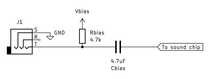 Microphone bias circuit